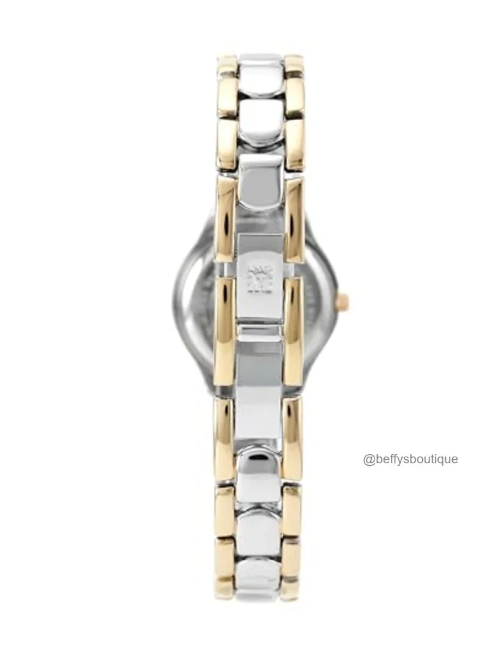 Women's Date Function Bracelet Watch Quartz Analog 24mm Two-Tone